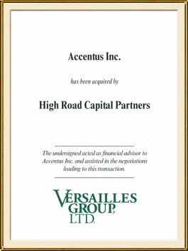 Accentus Inc