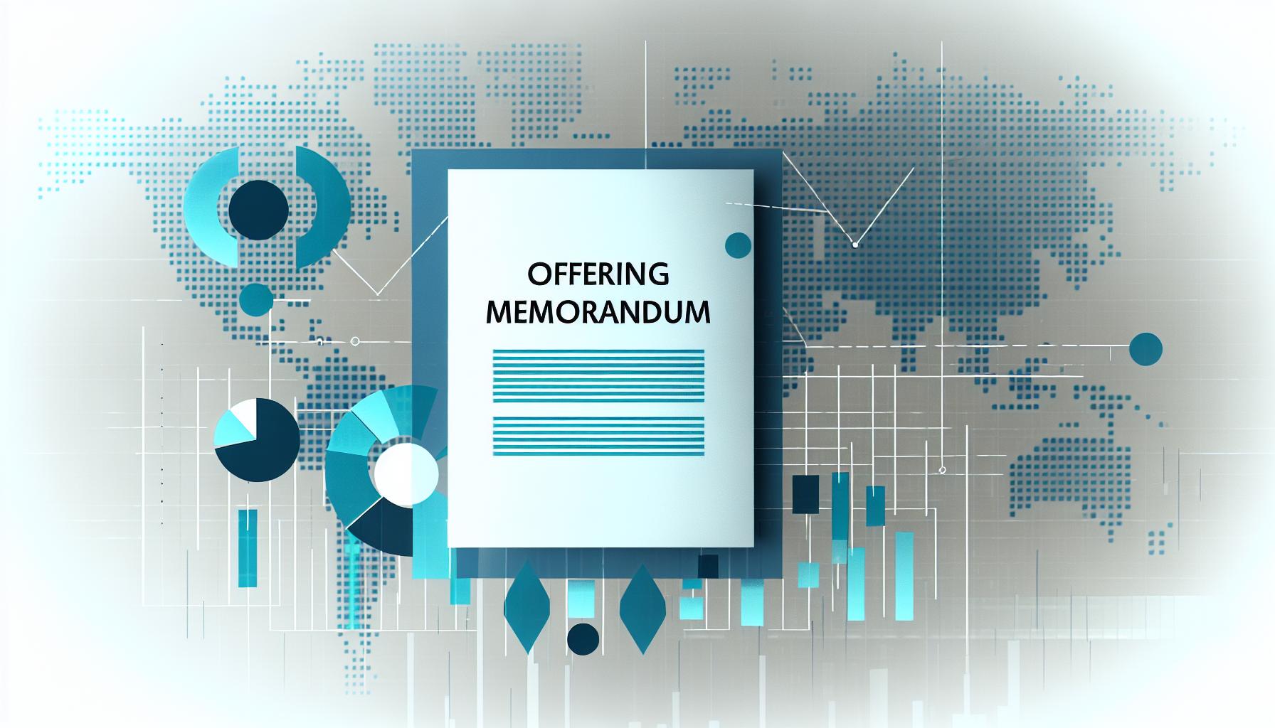 a picture for a blog post that shows some graphic and or words to describe An Offering Memorandum for ma