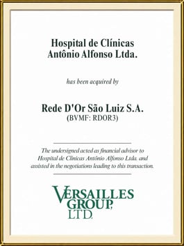 Hospital de Clínicas Antônio Alfonso Ltda