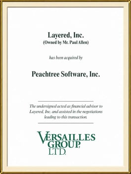 Layered, Inc. (Owned by Mr. Paul Allen)
